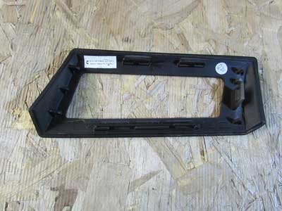 BMW Dash Vent Poplar Wood Trim Panel Braun, Left 51457063137 E60 525i 530i 545i 550i M55